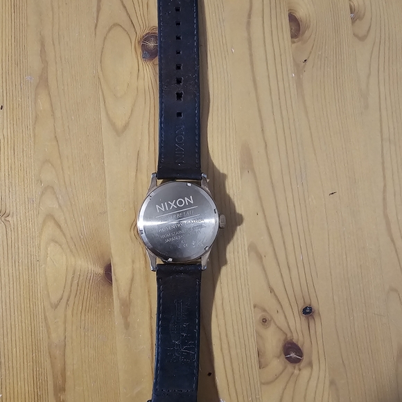 Nixon Watch - Sentry Leather Blue/Brown - Picture 5 of 8